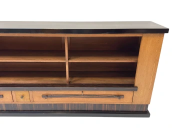 Art Deco Modernist Credenza or Bookcase by Hendrik Wouda for Pander, 1924